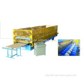 Color steel roofing panel roll forming machine